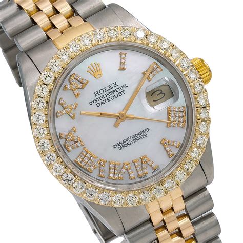 rolex datejust 36mm 16013|rolex datejust 16013 diamond bezel.